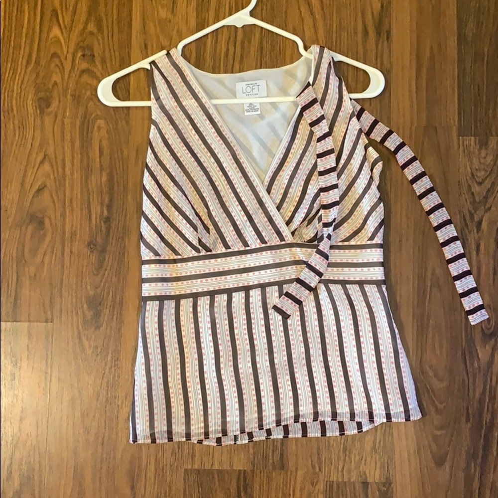 Striped Loft tank top